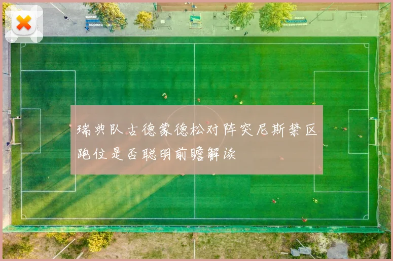 瑞典队古德蒙德松对阵突尼斯禁区跑位是否聪明前瞻解读